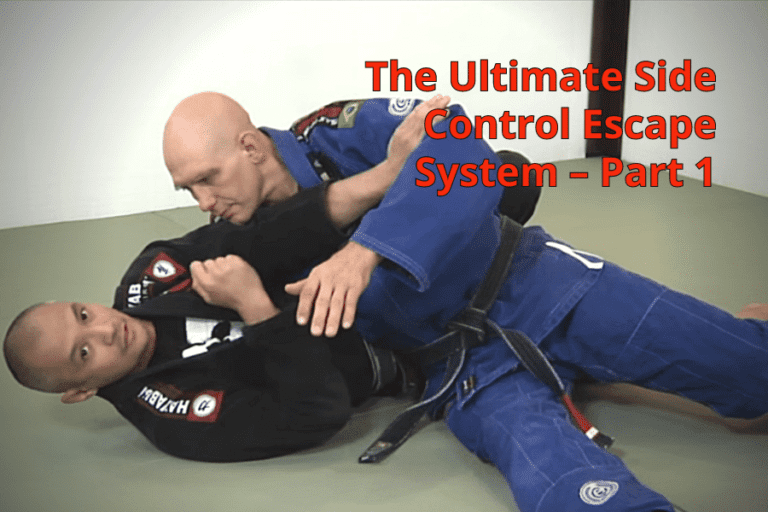 The Ultimate Side Control Escape System - Part 1 - Infighting